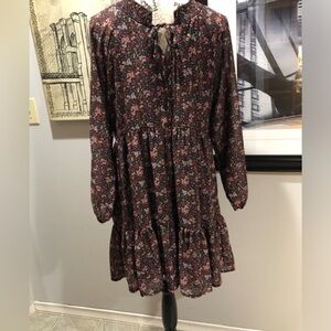 EUC Women’s Vintage American Eagle Cottagecore/Prairie Floral Dress